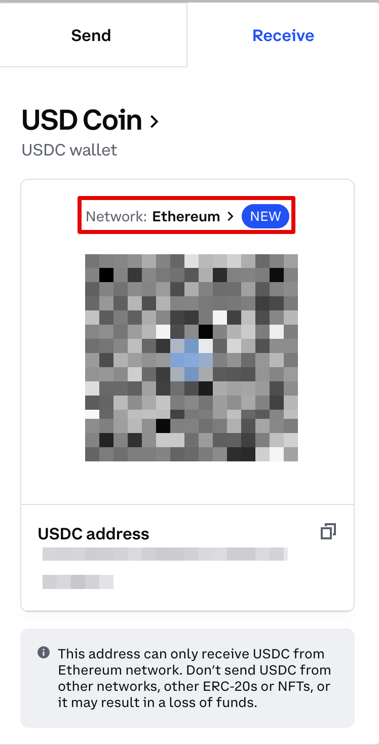 change usdc to ethereum on coinbase